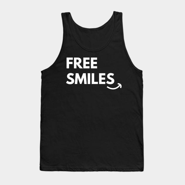 Free Smiles Tank Top by FreeShirts